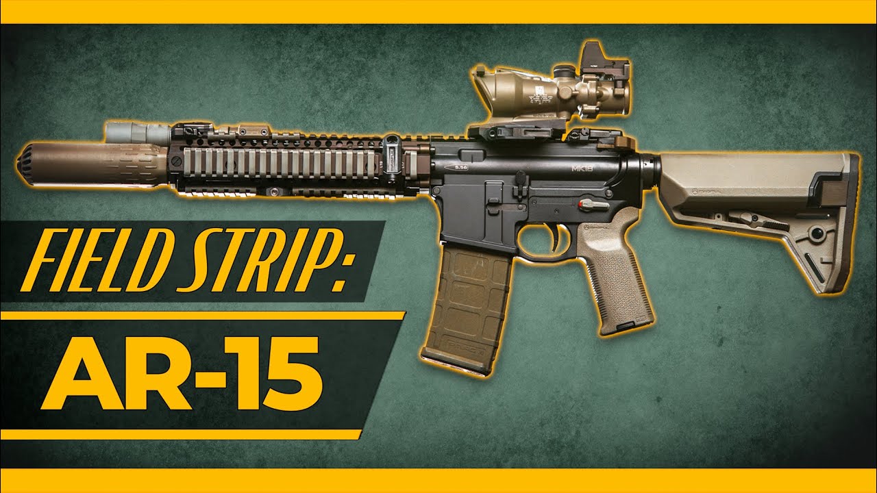 AR-15 (Direct Impingement) [Field Strip]: Disassembly & Reassembly