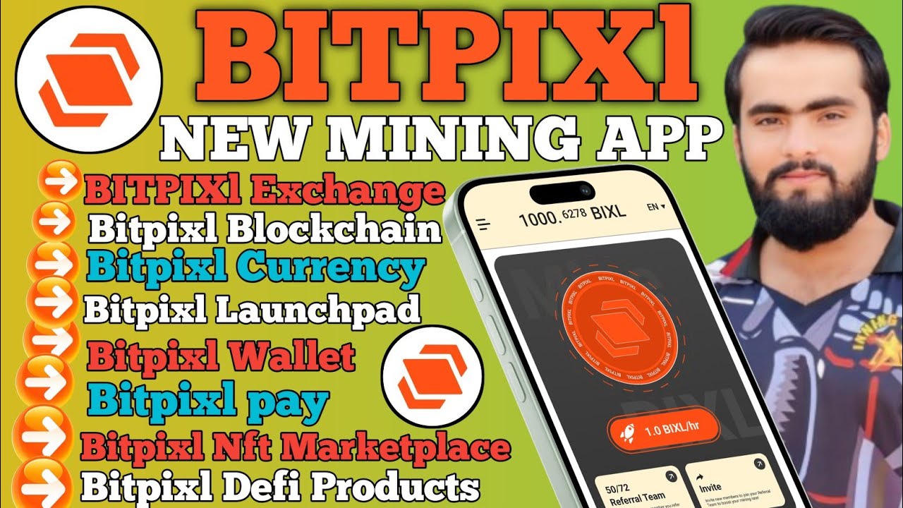 Bitpixl New mining app/ Big mining app/Real and Fake/Full guide/Technical Awais