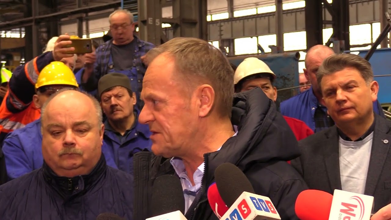 Donald Tusk w Rafako 20.01.2023