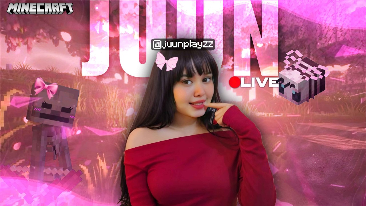 🔴JUUN LIVE | Join VoidMC |Minecraft | Girl Gamer #minecraft #girlgamer #minecraftgirl #minecraftlive
