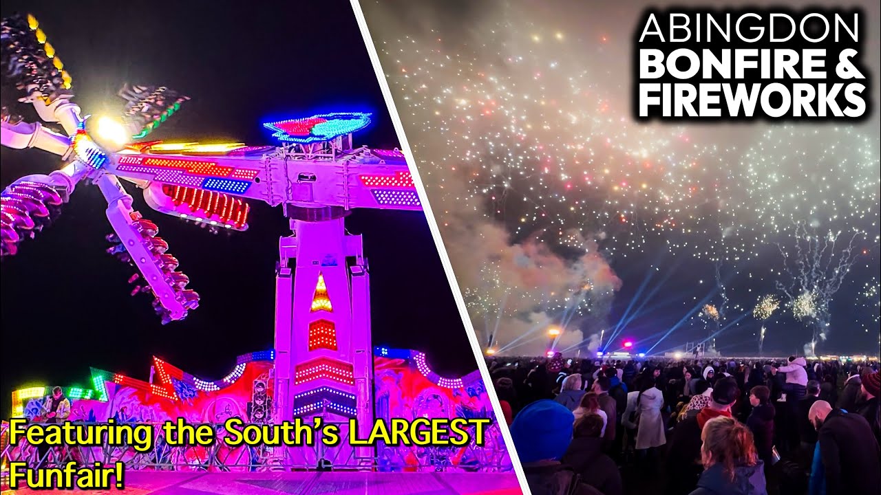 Abingdon Bonfire & Fireworks November 2025 | South’s Largest Fairground!
