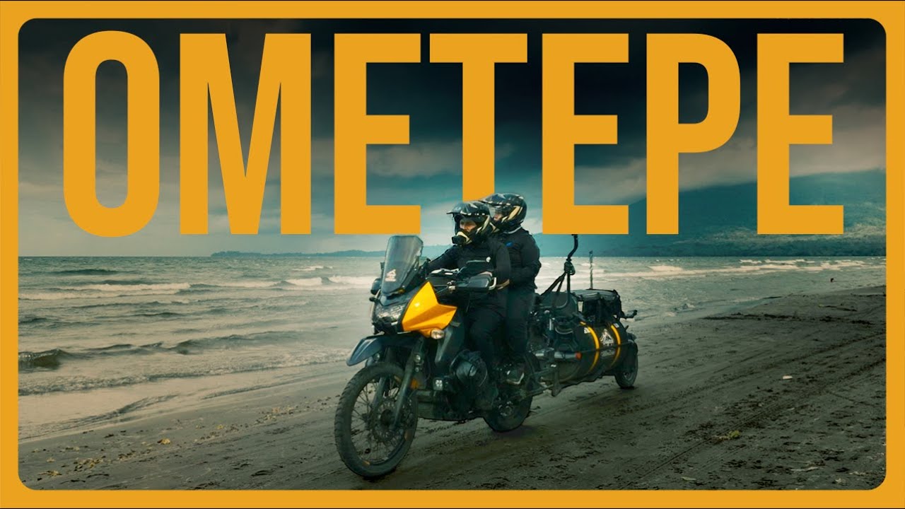 Cómo es RECORRER la ISLA de OMETEPE en MOTO? | COLOMBIA - ALASKA | EP 21