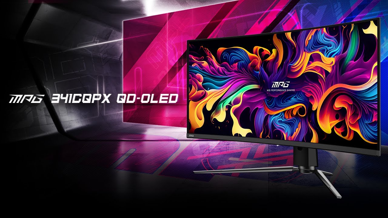 Meet New QD-OLED Monitors: MPG 341CQPX QD-OLED | Gaming Monitor | MSI