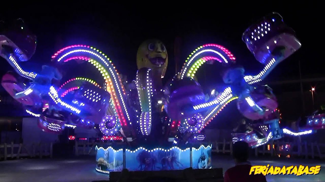 Pulpo, Atracciones Mayoral Feria Cartagena 2013 por Feriadatabase