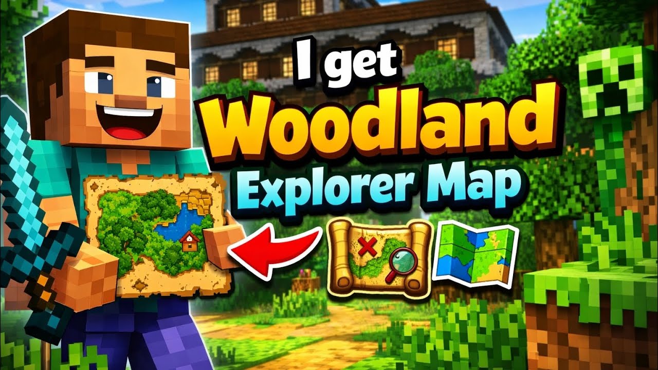 I Get Woodland Mension Map And My challenge this woodland explore