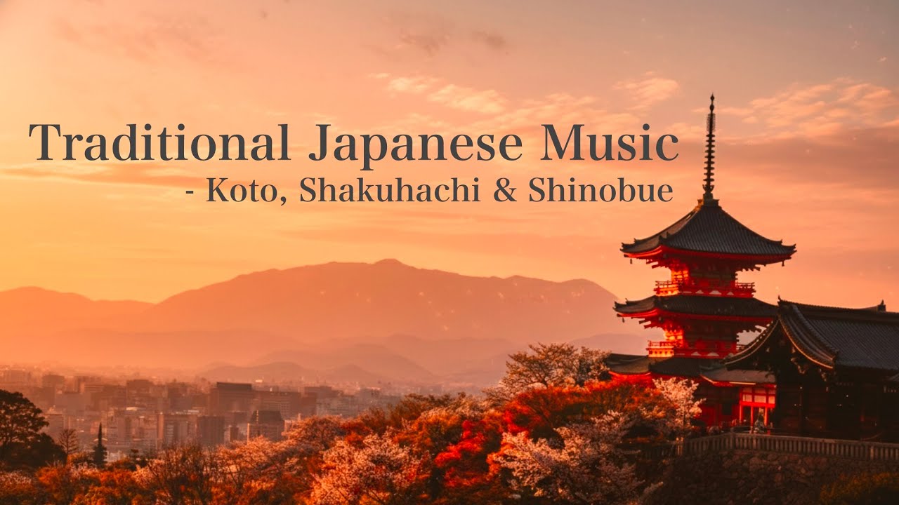 Traditional Japanese Music - Koto, Shakuhachi & Shinobue BGM for Study, Zen, Sleep [1 Hour]