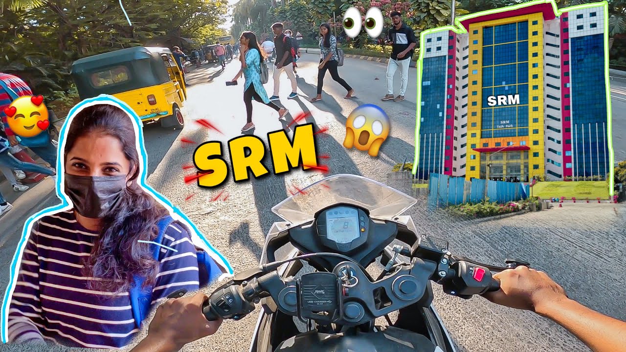 SRM girls are so sweet ❤️ | My college entry 🔥 | SRM UNIVERSITY | RRF💥