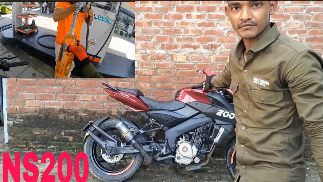 Pulsar NS 200 BS3 Bajaj Mileage CityTest - 1Litre Me kitna deta hai? 