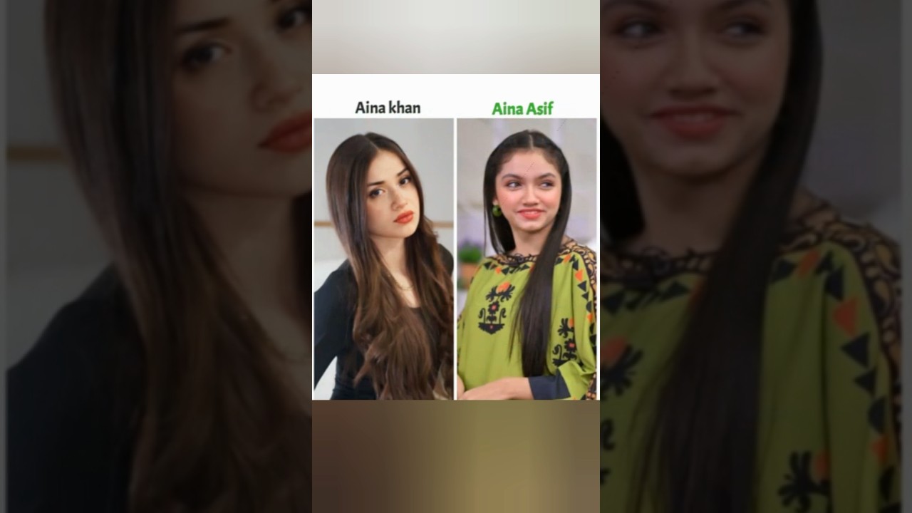 Pakistani actress in Same Same Name 🎀❤️🎀#ainaasif #seharkhan #aliansari #subscribe #comment #like