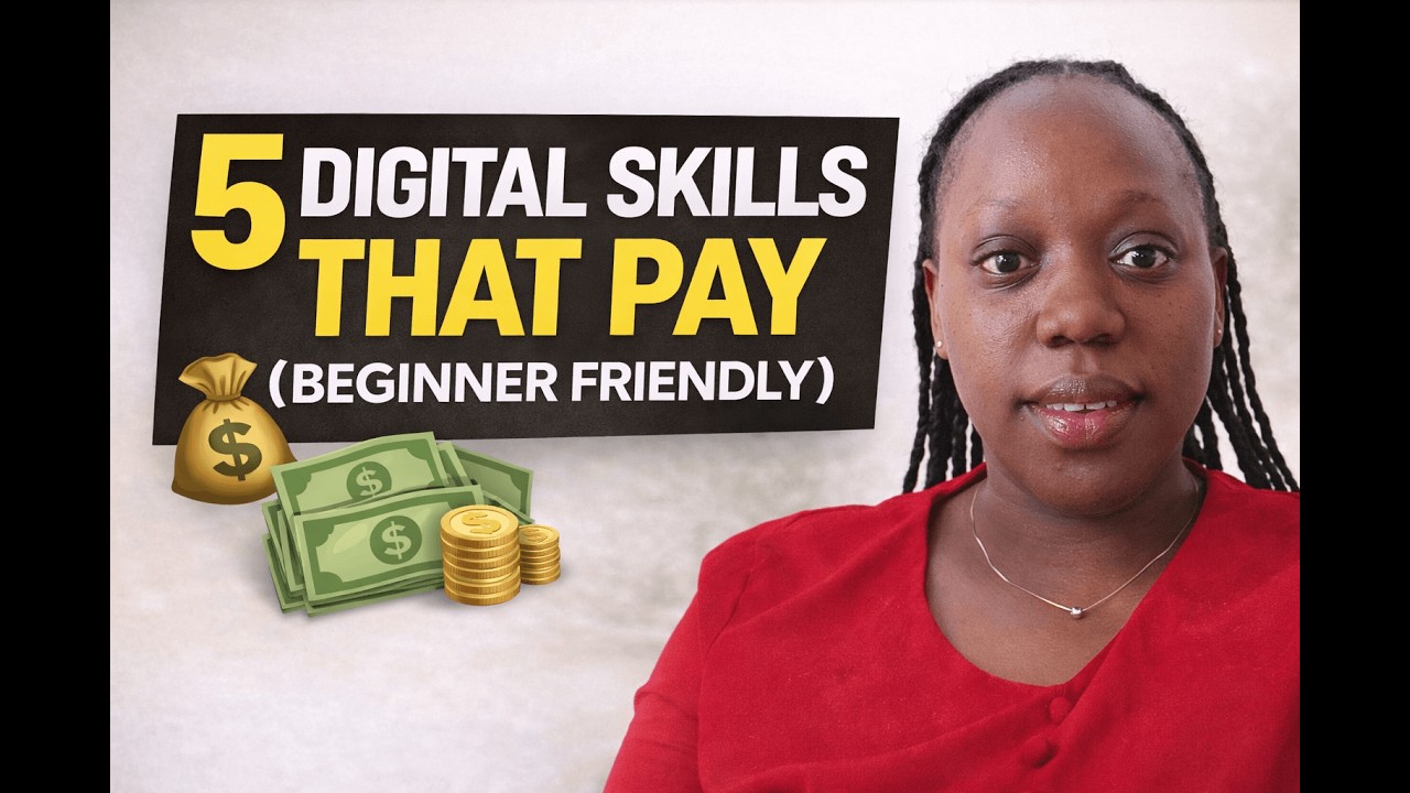 Izi Skills 5 zaguha amafaranga online|5 Digital Skills You Can Learn to Make Money Online (beginner)