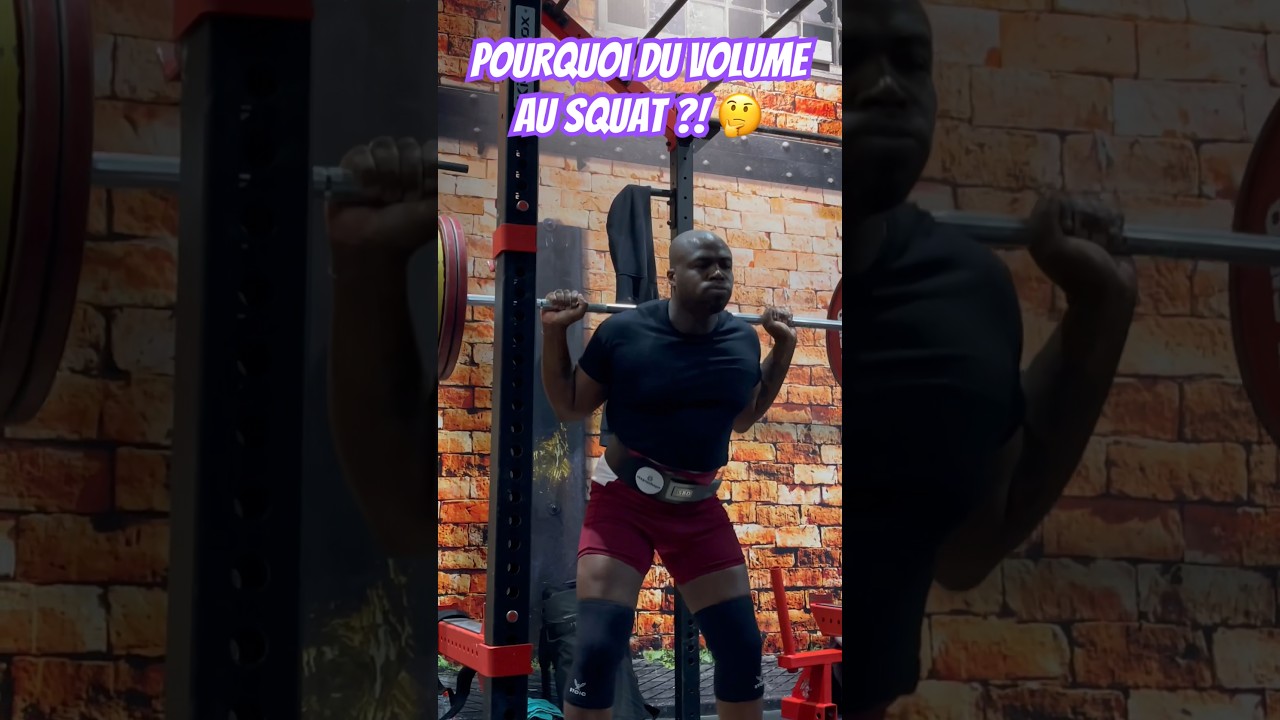 COMMENT PROGRESSER AU SQUAT ?! 🏋️&zwj;♂️#shorts #powerlifting #forceathl&eacute;tique