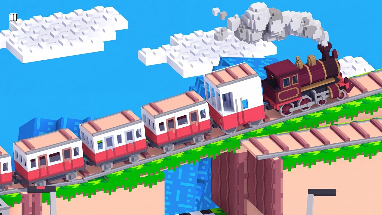 Drive Mad All Mixed Levels Gameplay TRAIN and Bouges LEVEL 1-15 Part 1 EPS #1