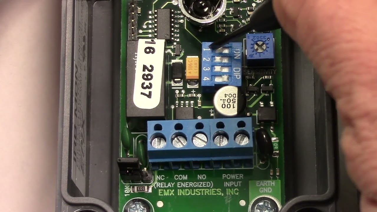 EMX IRB MON Photo Eye - UL325 Monitoring Settings | All Security Equipment