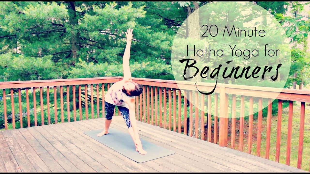 20 Minute Hatha Yoga for Beginners | Gentle Beginners Yoga | ChriskaYoga