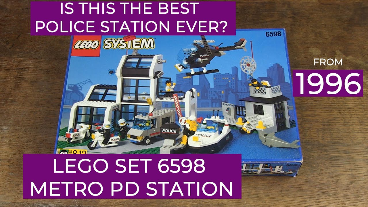 LEGO 6598 Metro PD Station &ndash; Forgotten Classic from the '90s. #lego #legoland