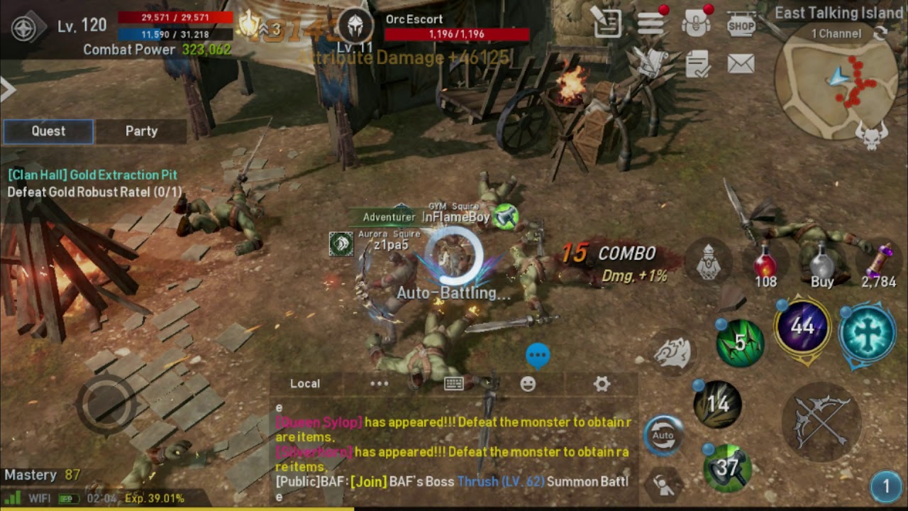 Lineage 2: Revolution - East Talking Island Codex (Farming Guide)