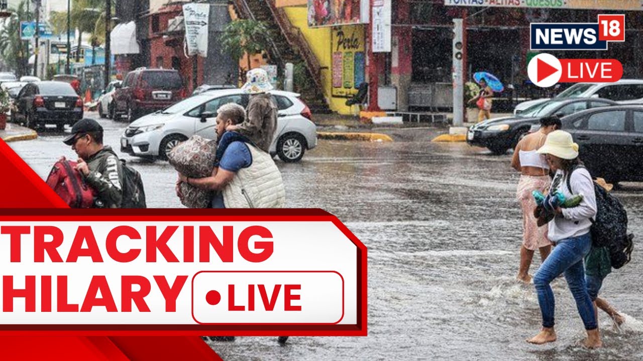 Hurricane Hilary LIVE | Hurricane Hilary Live Tracker | Hurricane Heads For Mexico & California