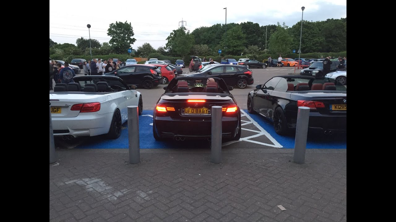 'Cruise-Herts' modified Car meet M3 Takover (warning Loud)