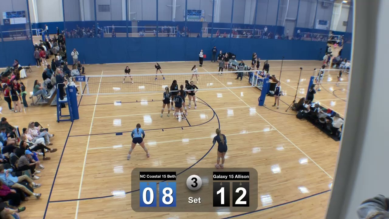 NC Coastal 15 Beth vs Galaxy 15 Allison  Set 3 Match 2                                     1/19/2026