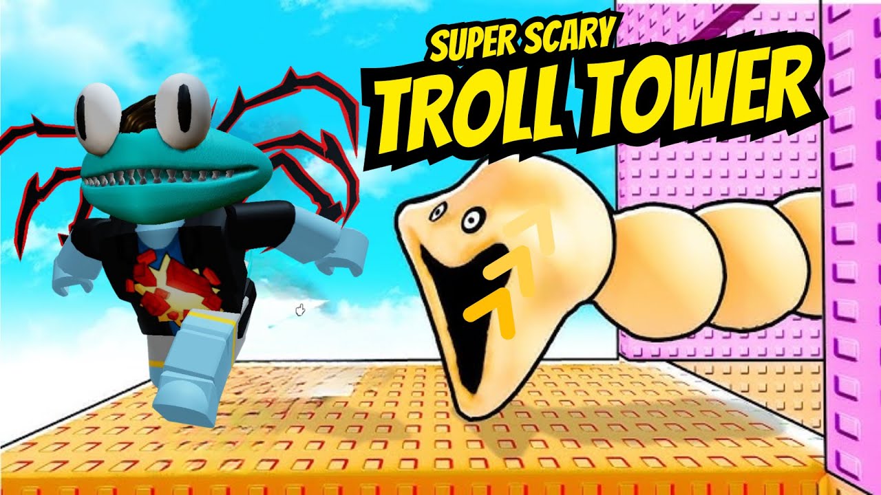 Stealing Brainrot in Roblox with Daddy 😱 Super Scary Troll Tower Challenge