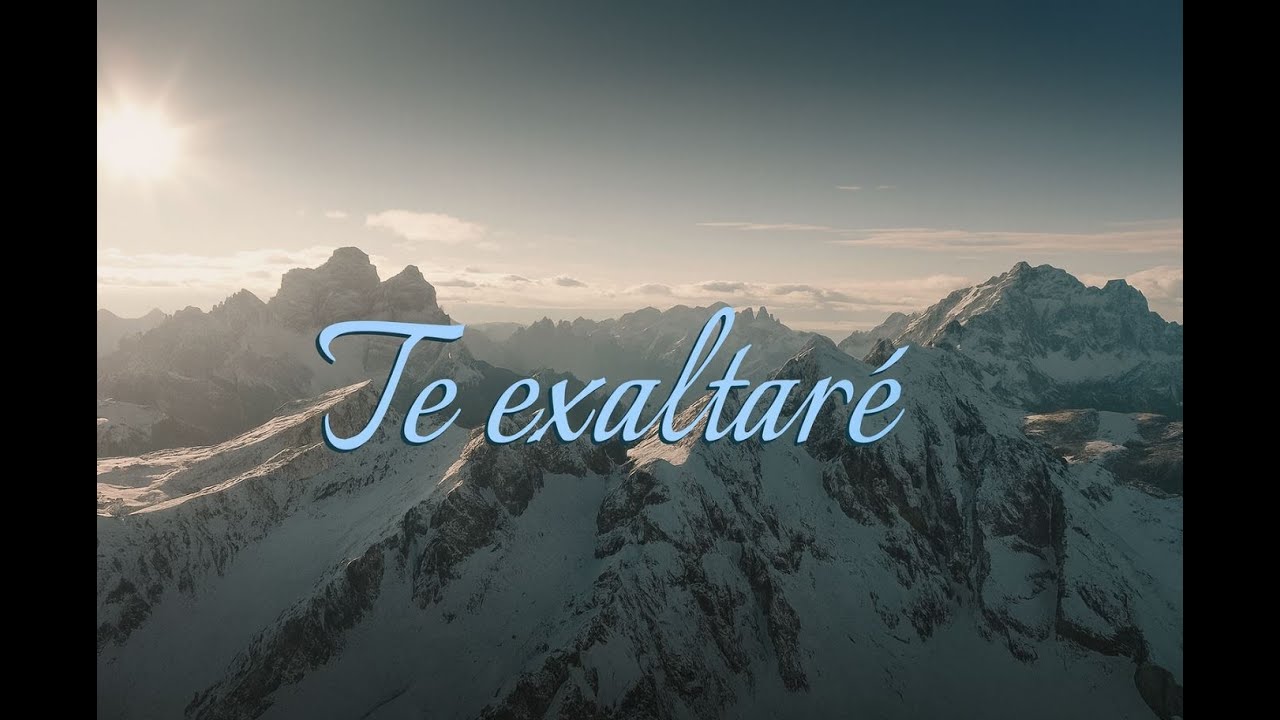 Te Exaltar&eacute; | Jorge y Lorena (Lyrics Oficial) | Autor: Jorge Gamboa