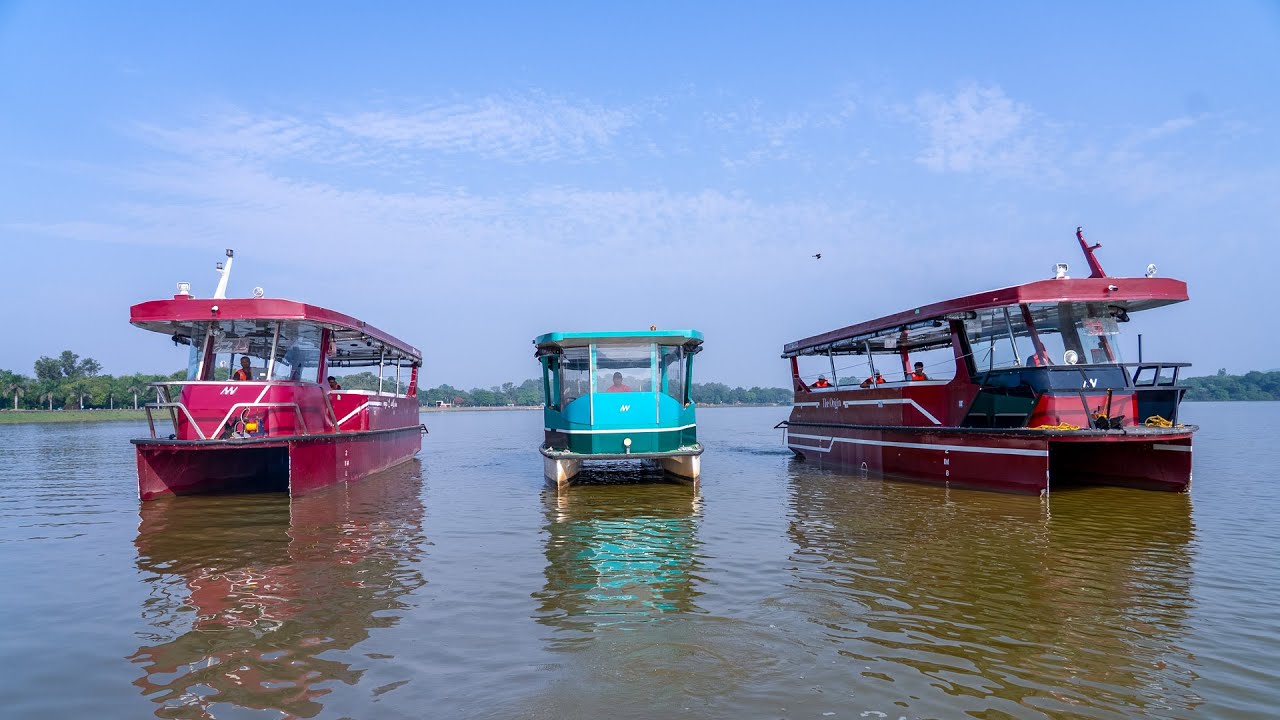 The Solar Electric Trio Rules the Waters of Sukhna Lake | Navalt
