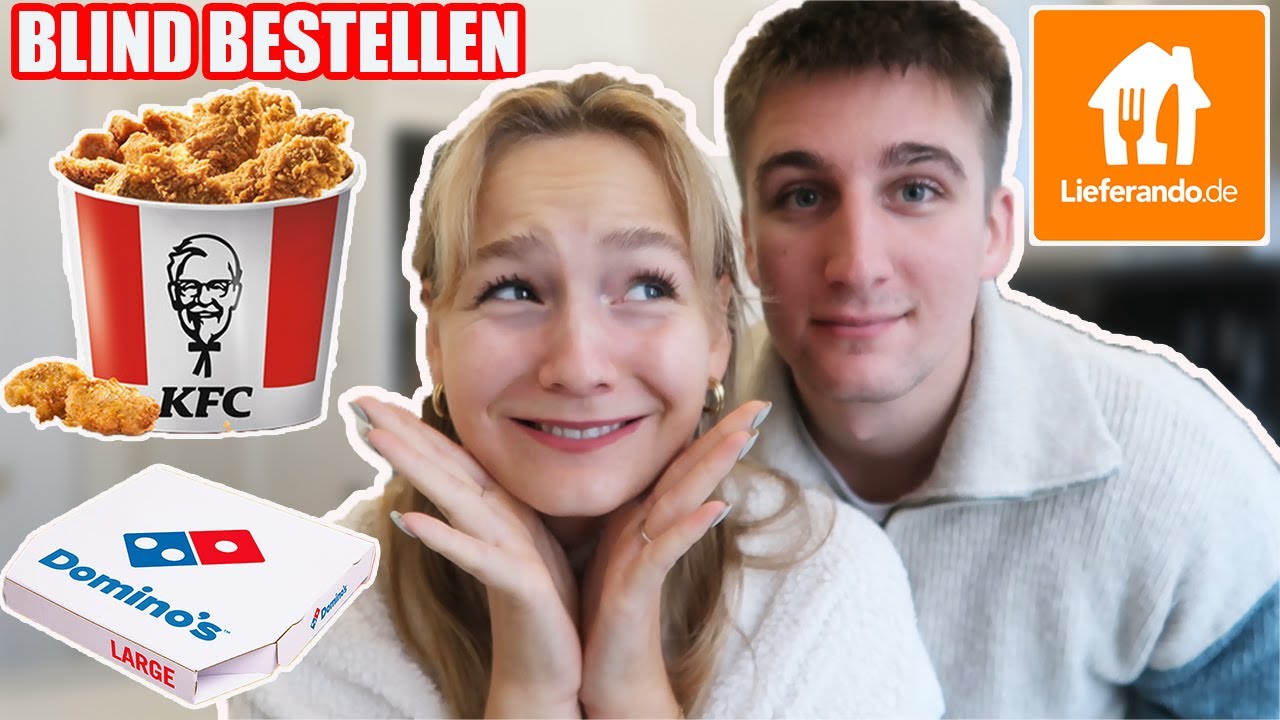 Wir bestellen BLIND bei Lieferando 🤯🍕    (direkt gefailed hahah)