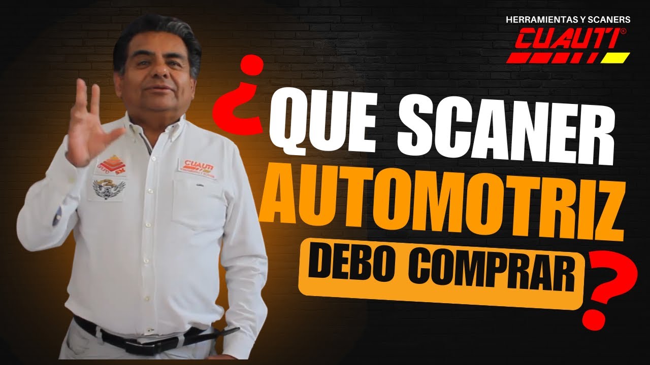Que SCANER automotriz debo comprar?