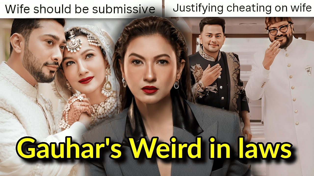 GAUHAR KHAN'S FATHER IN LAW BEING CONTROLLING: TRYING TO SCHOOL DAUGHTER IN LAW AFTER HER PREGNANCY