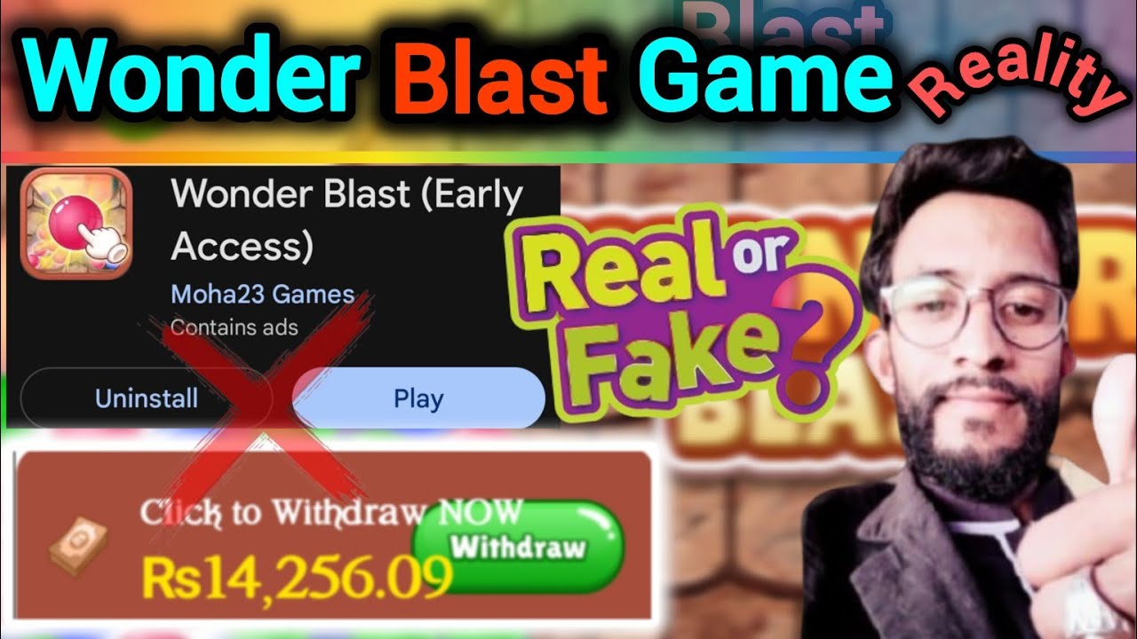 Wonder Blast Real Or Fake || Wonder Blast Game Withdrawal