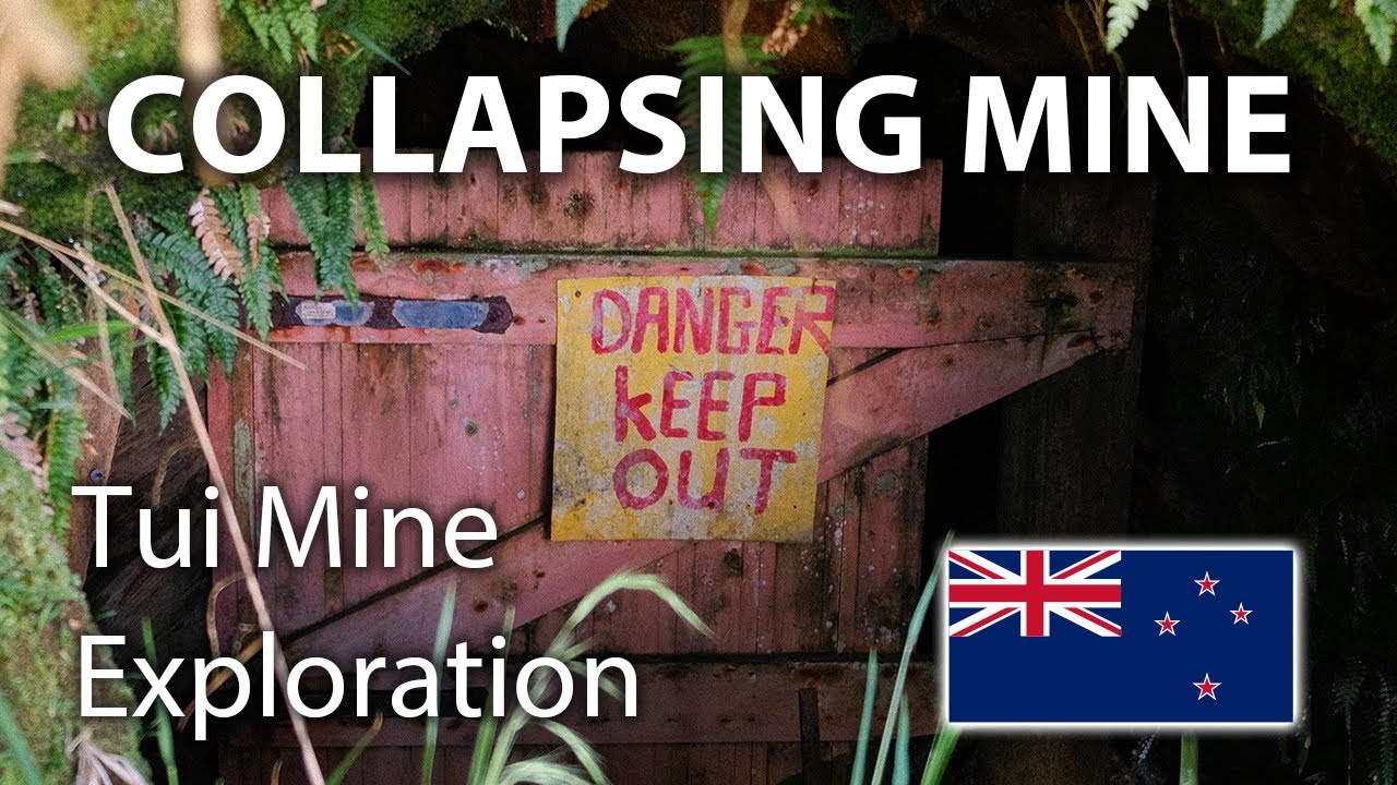 Collapsing Mine Exploration - Tui Mine, New Zealand