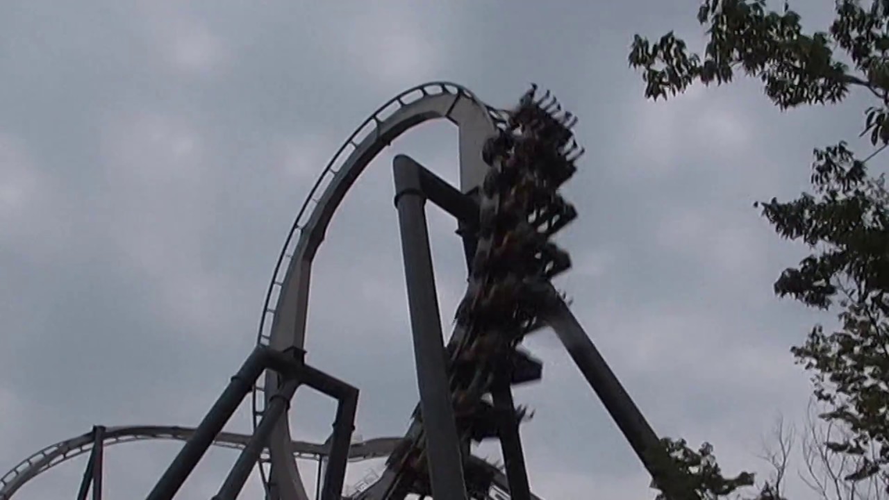 롤러 코스터 Phaethon Roller Coaster POV, Gyeongju World, South Korea