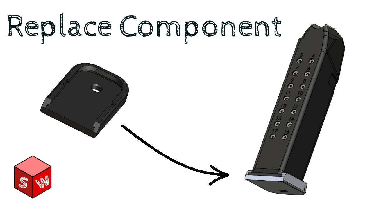 How to Replace Component in Assembly | Solidworks Tutorial