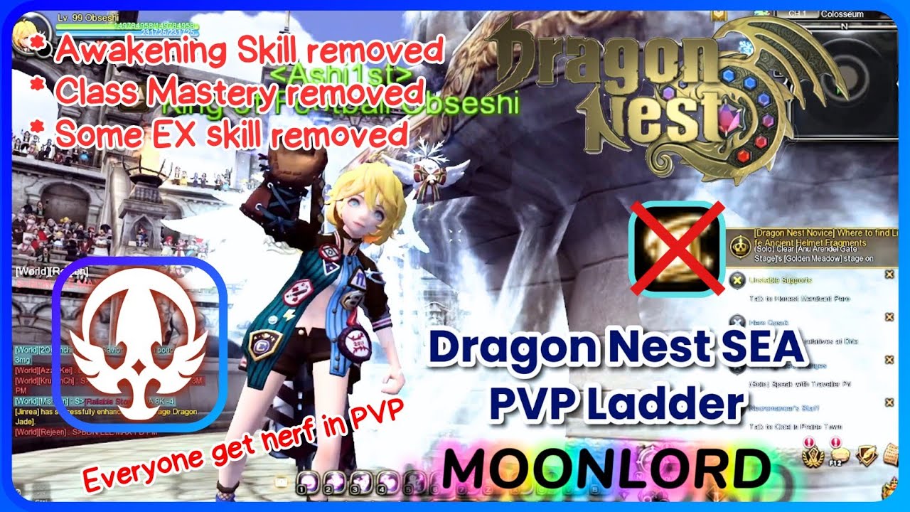 Moonlord after Character Balancing in PVP Pre Ladder ~ Dragon Nest SEA #937 -Requested-