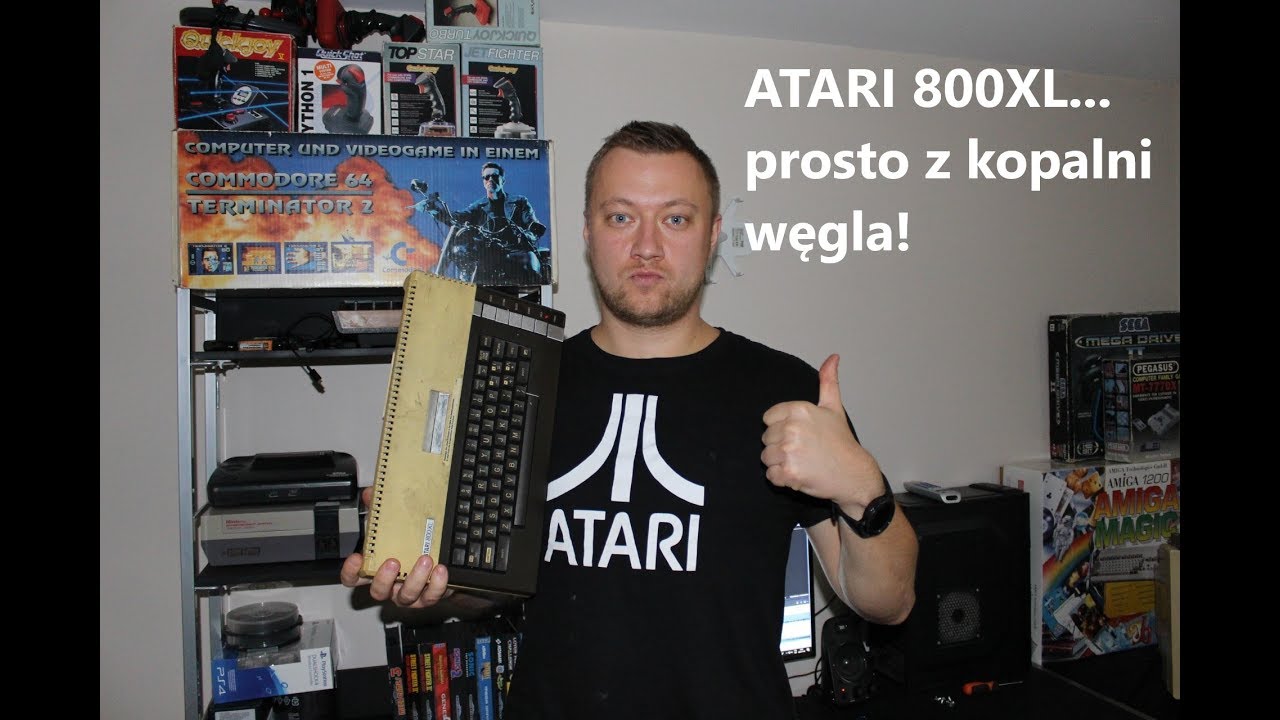 Powr&oacute;t starego przyjaciela... Atari 800 XL