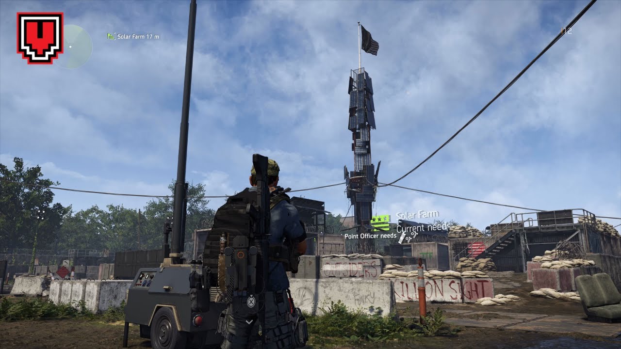 Solar Farm Control Point - THE DIVISION 2 // Solo (Gameplay Walkthrough #11)
