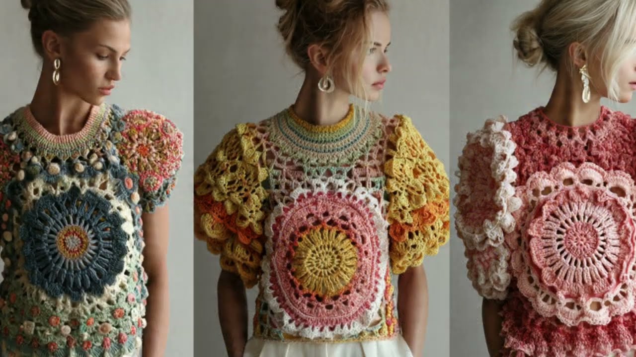 Easy Handmade Crochet Long Jacket
