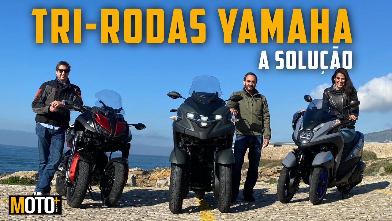 Yamaha Tri-Rodas, a solução (Tricity 125, 300 e... Niken 💥)