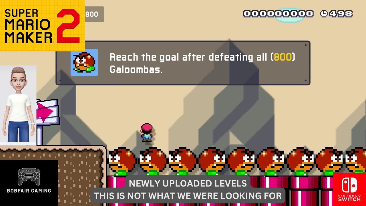 Recently Uploaded Levels in 2025. Do they Still exist, Can We Find Any ? in Super Mario Maker 2.