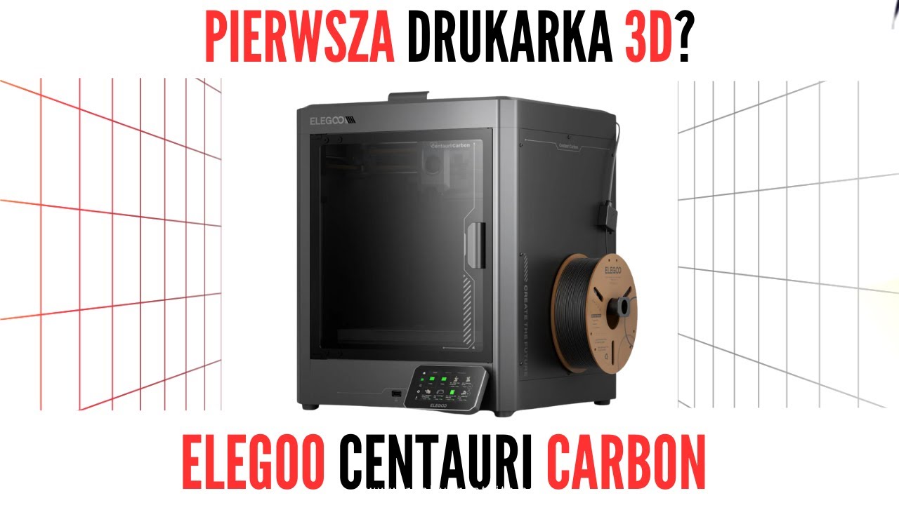 #31 Moja pierwsza drukarka 3D! RECENZJA Elegoo Centauri Carbon (2025)