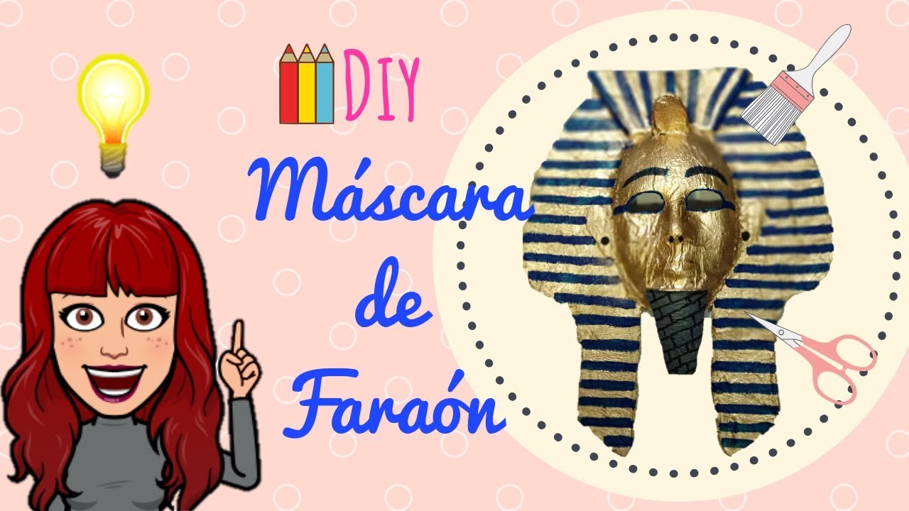 DIY Egipto- Máscara de faraón