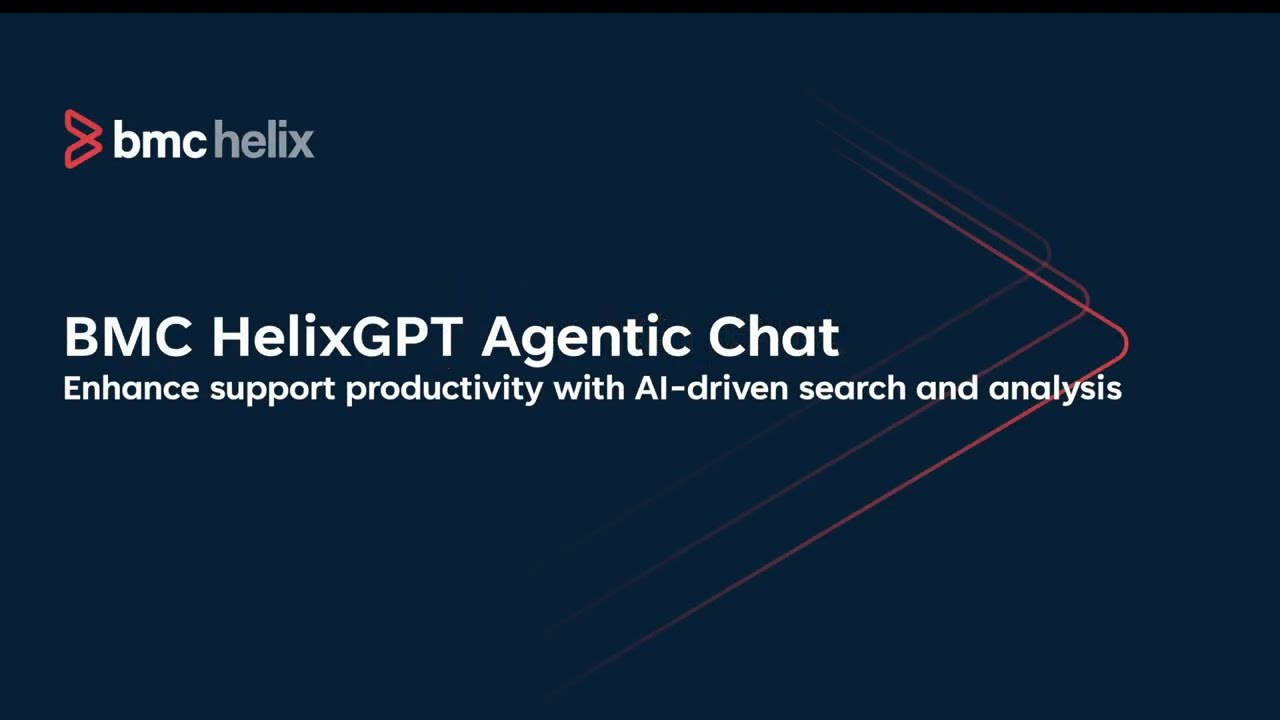 Agentic search in BMC Helix ITSM