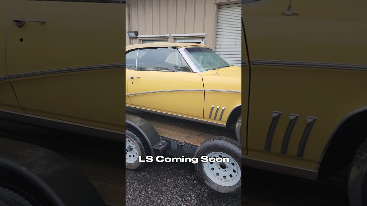 LS Swap is underway #69skylark #vertnoshirt #larkgame