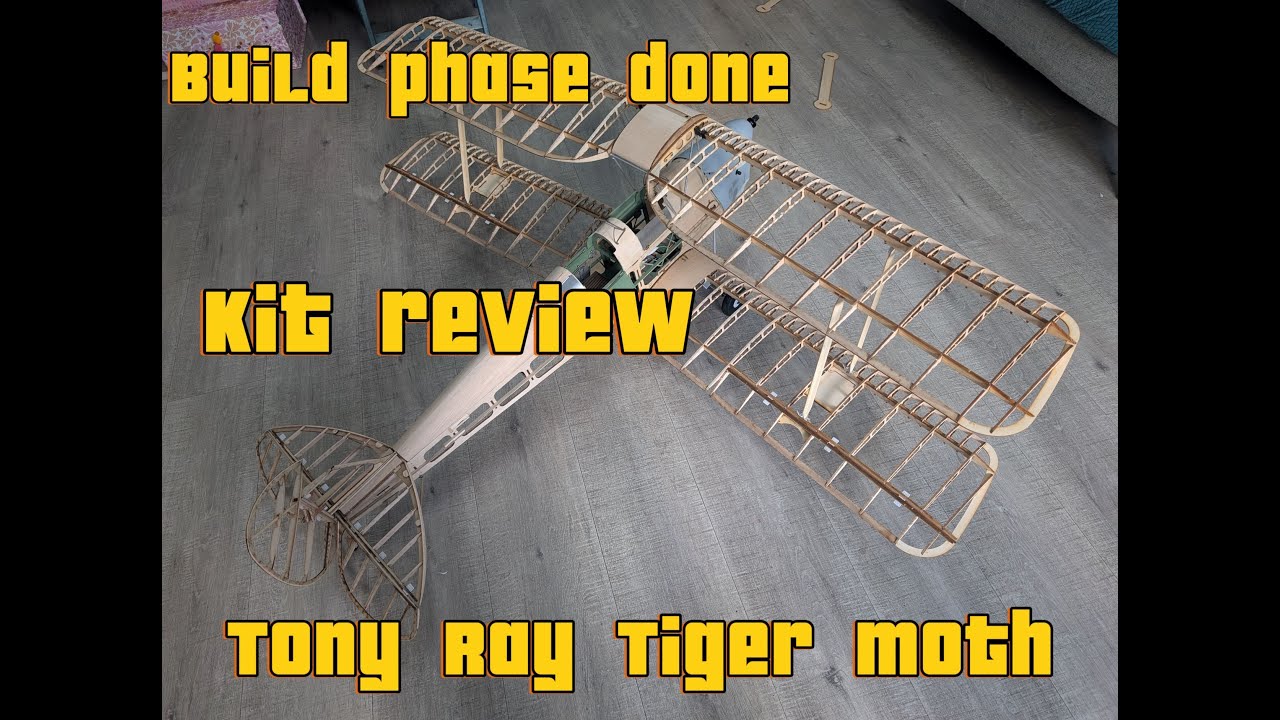 Сборка завершена, пора пересмотреть комплект: Tony Ray Tiger Moth