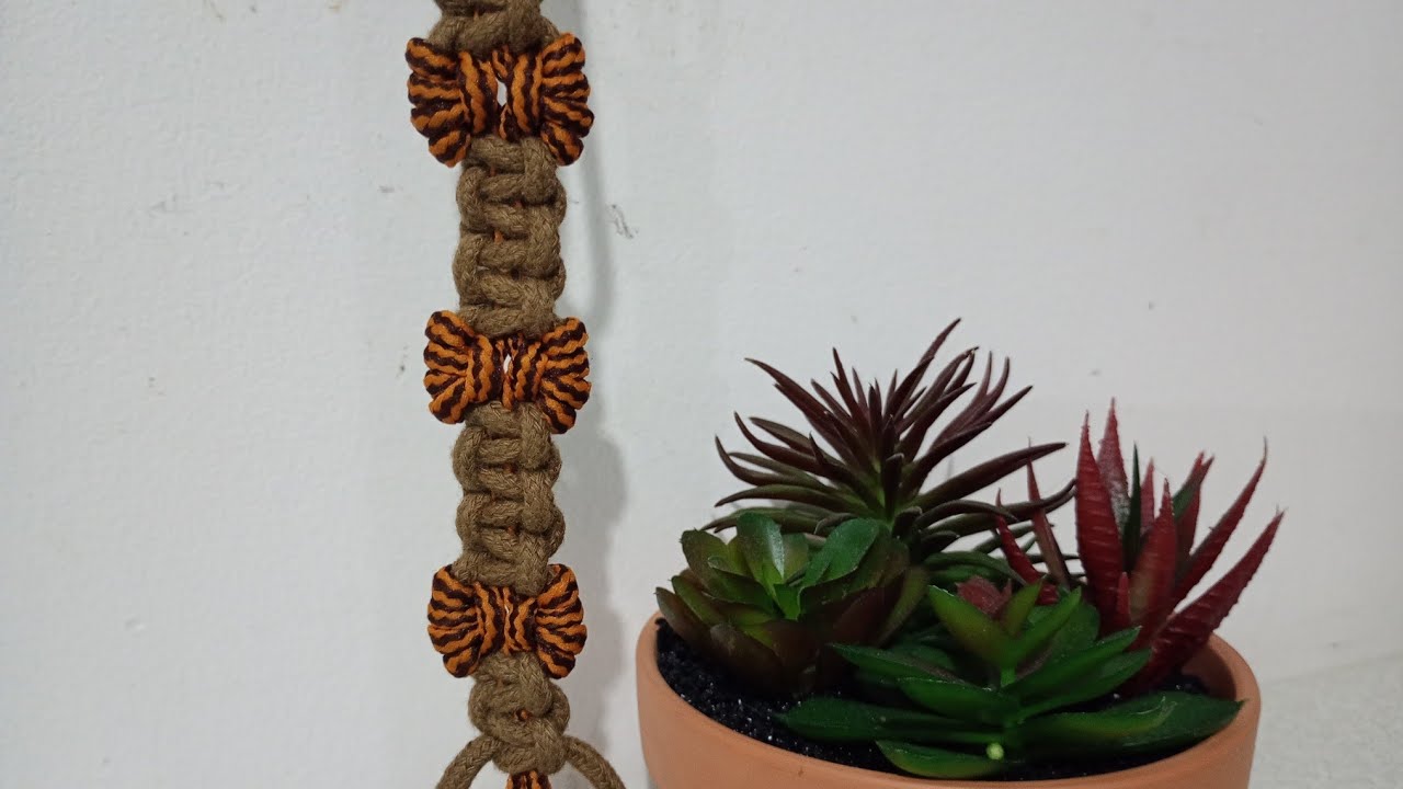 Lazo Viral Macramé 🎀🎀🎀 #lazomacrame