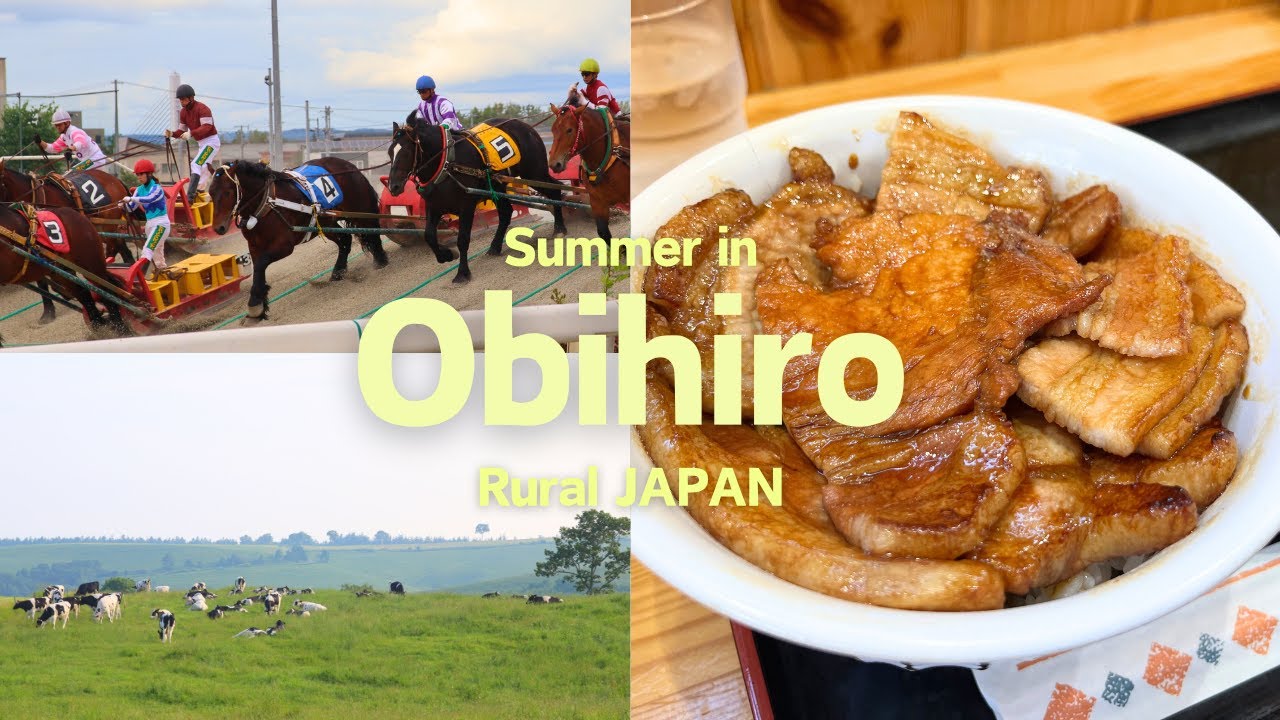 Summer trip to #Obihiro in #Hokkaido  !