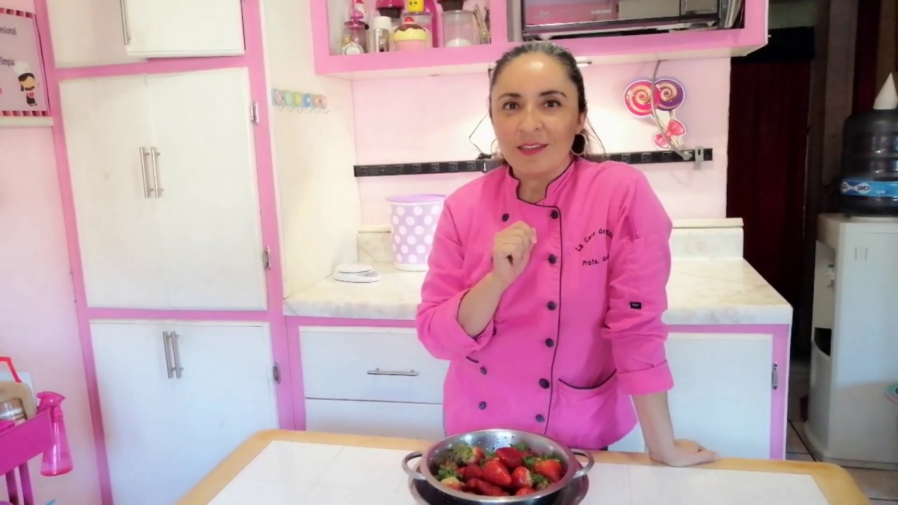 como lavar fresas