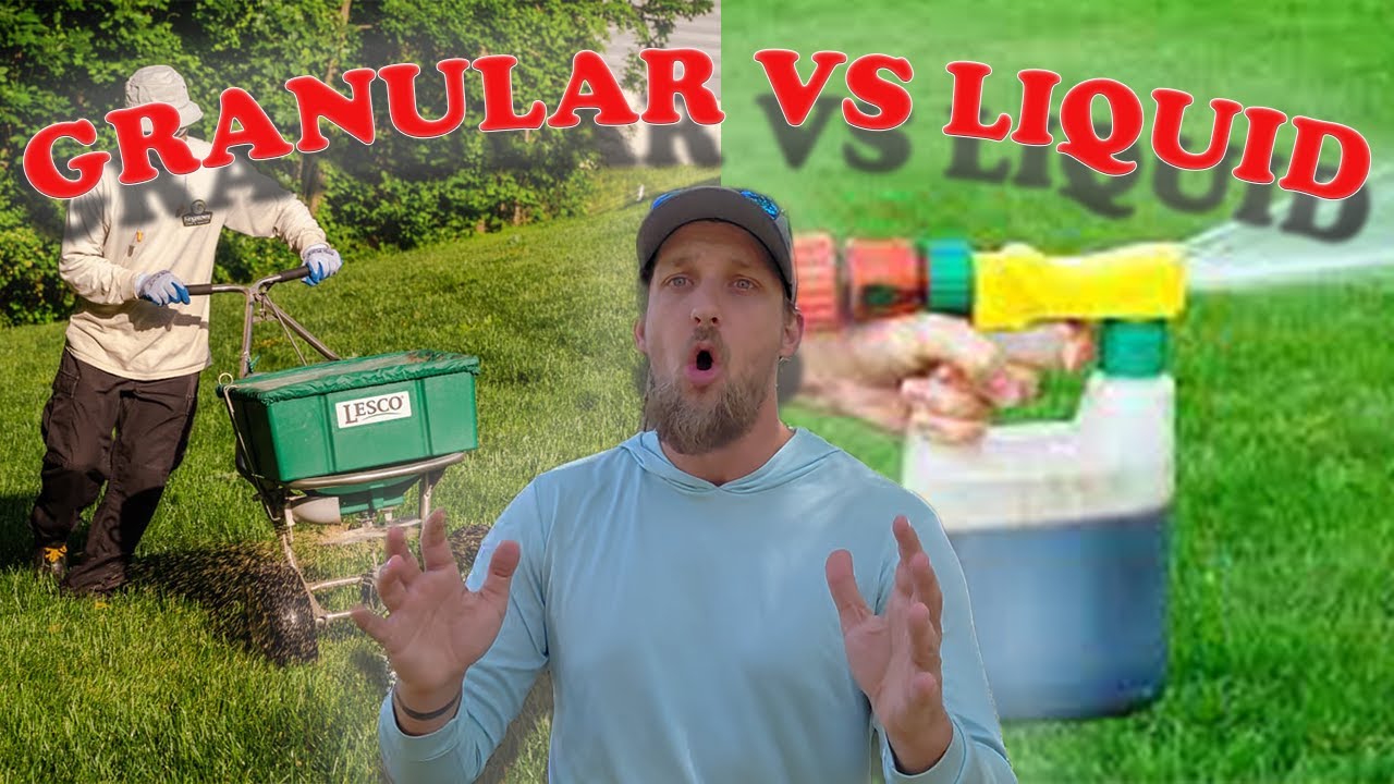 Liquid vs Granular!! Fertilizer, Insecticide, Fungicide, and Weed Control!! Which is Better!!!