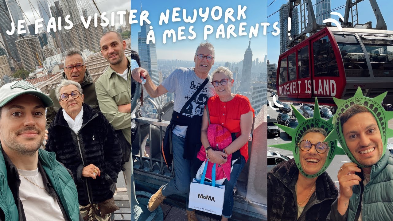 Je fais visiter NewYork &agrave; mes parents !