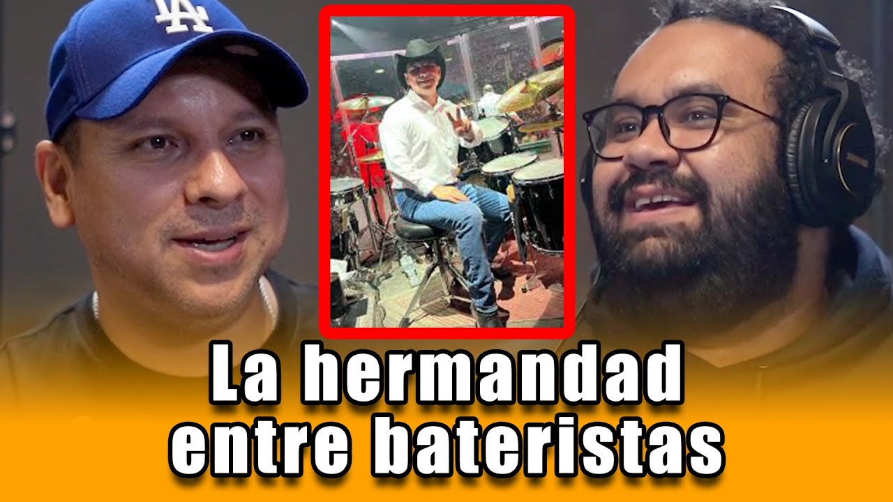 La hermandad entre bateristas | Luis Mario Garza (Pesado)